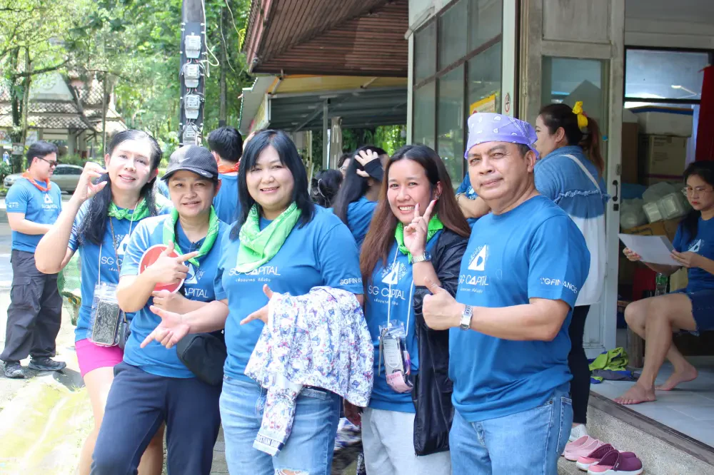 SGC จิตอาสา พาล่องแก่ง เก็บขยะ รวมพลังรักษ์สิ่งแวดล้อม ณ น้ำตกนางรอง จ.นครนายก