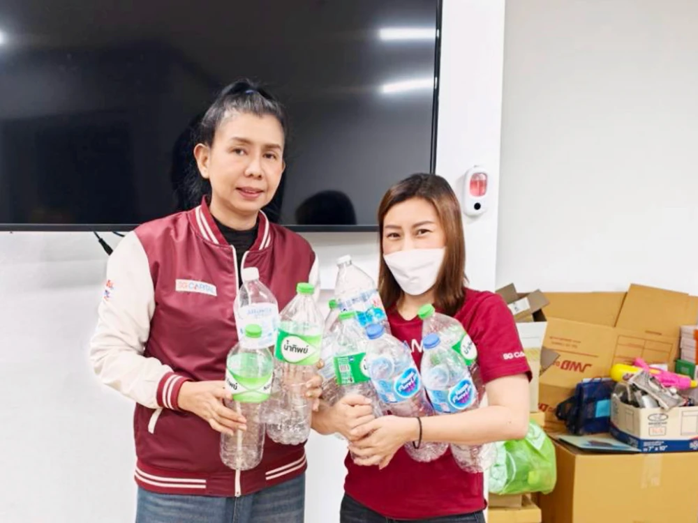 SG Capital ส่งต่อขวดพลาสติก สู่การสร้างคุณค่าในชุมชน ภายใต้แนวคิด Circular Economy